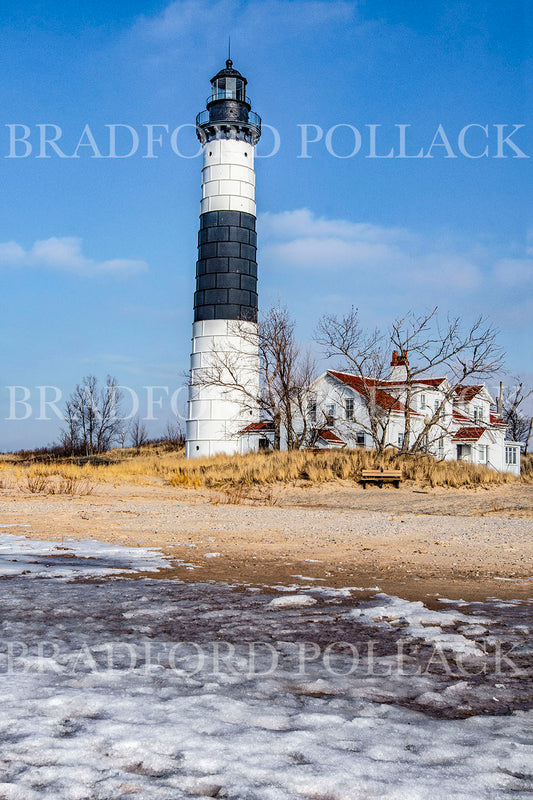 Ludington Michigan Big Sable Lighthouse Print