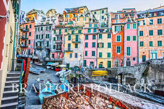 Riomaggiore Italy Cinque Terre The Five Cities Print