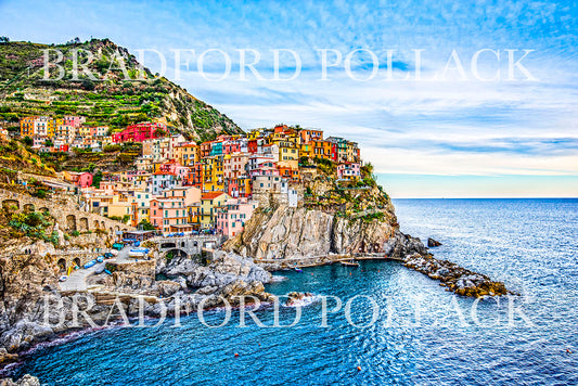 Manarola Italy Cinque Terre The Five Cities Print