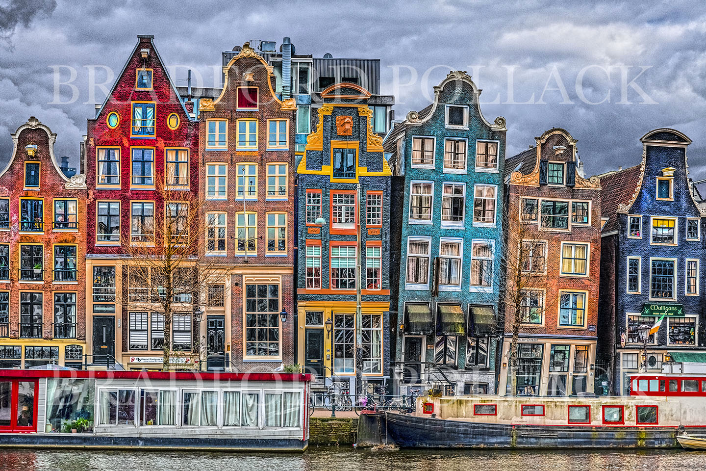Amsterdam Dancing Houses Fine Art Photography Print Netherlands