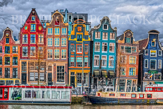 Amsterdam Dancing Houses Fine Art Photography Print Netherlands